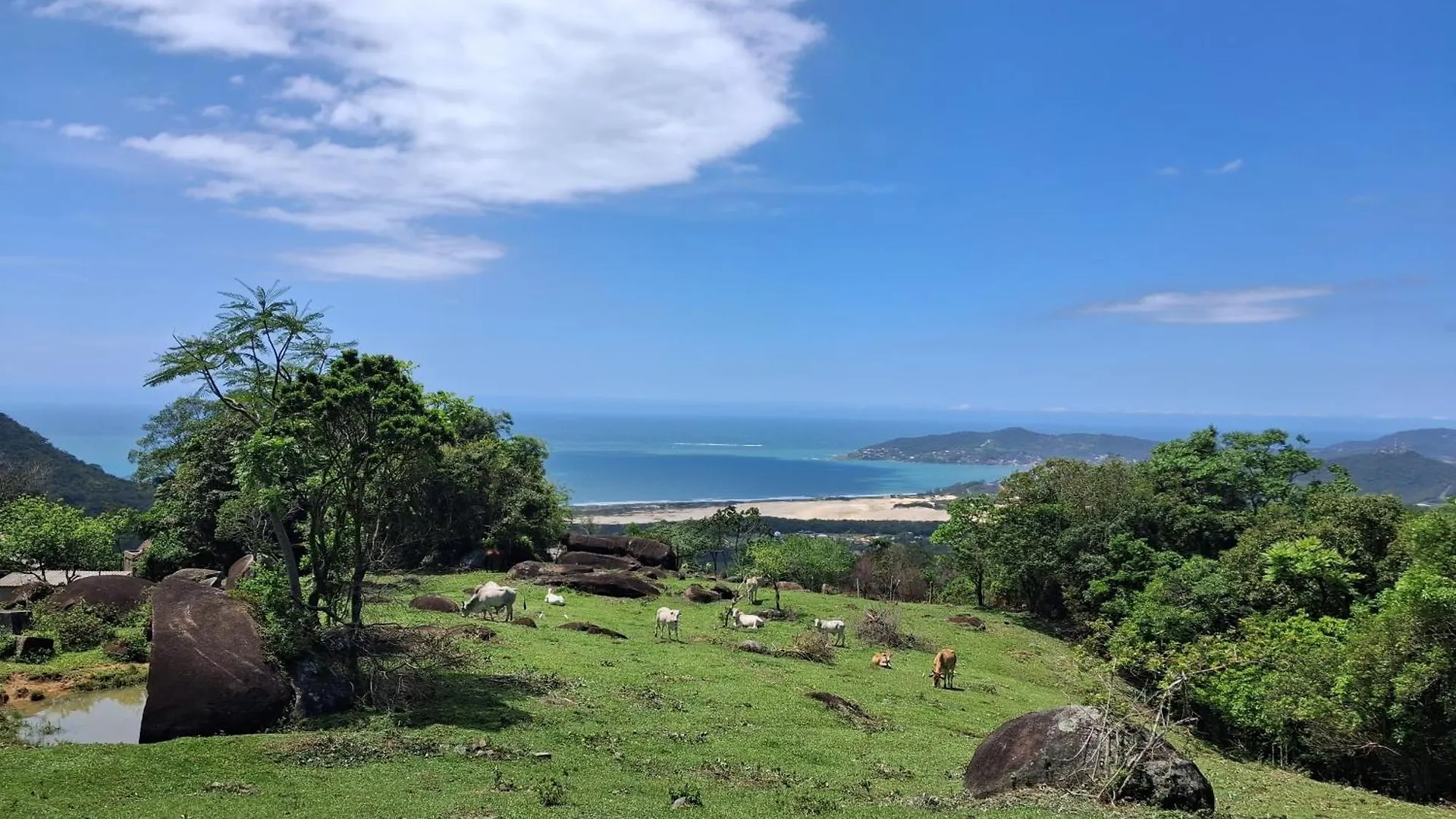Casa Garopaba Com Vista Panoramica Do Mar Villa